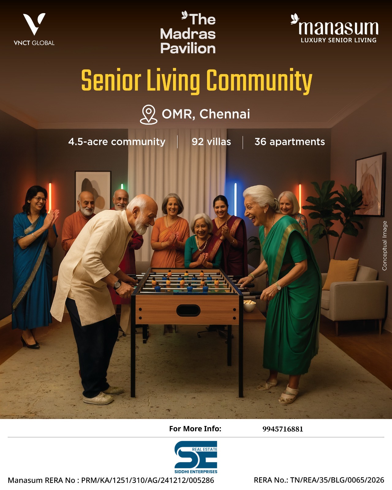 Atharva Tower B @ Siban — Active Senior Living at GIFT City, Gujarat